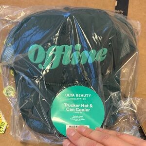 Ulta Beauty Teal Trucker Hat with Offline Text